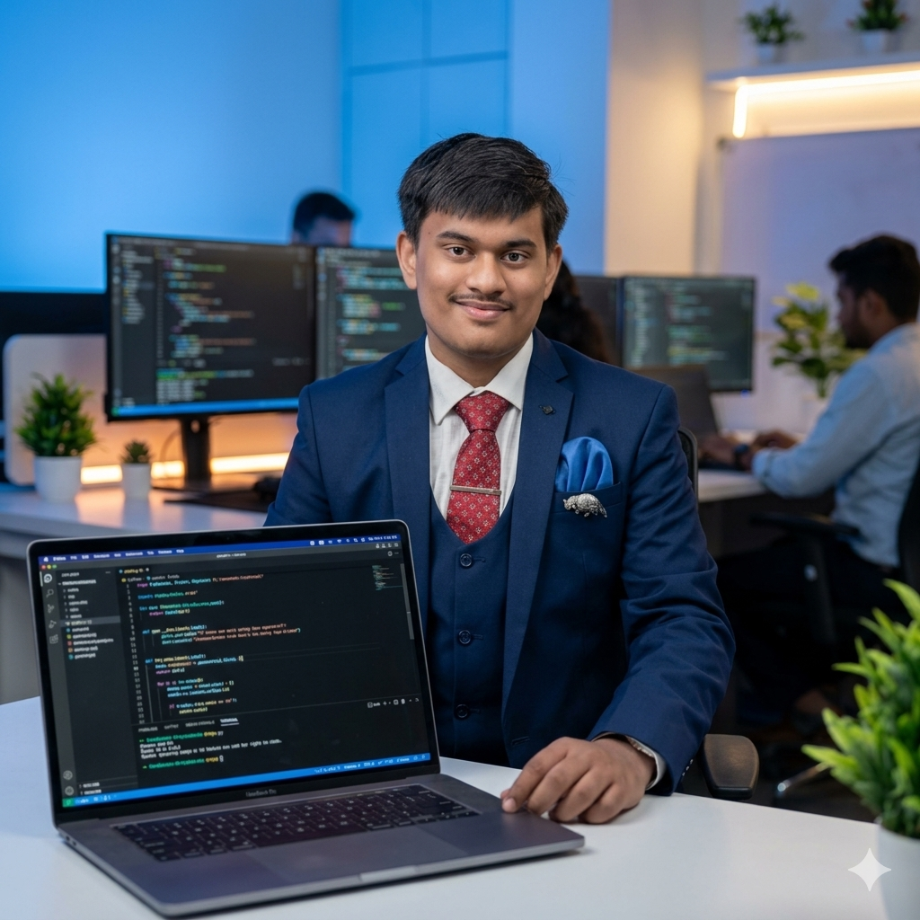 Ahmed Developer Portrait